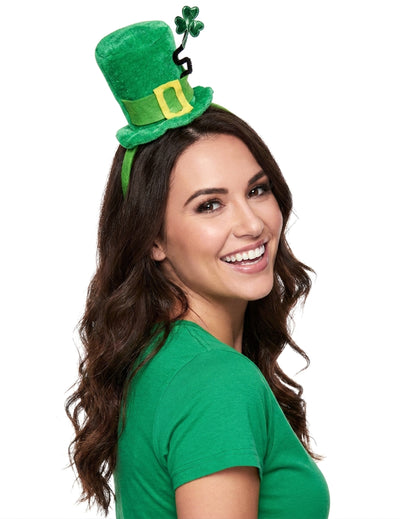 Mini fej kalap Tig Trèfle femme Saint Patrick