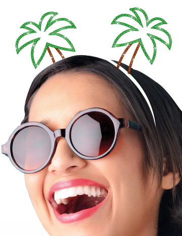 Felnőtt fém pálmafa fejpánt