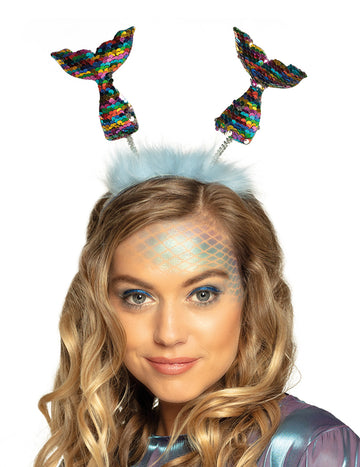 Fejpánt többszínű sziréna felnőtt