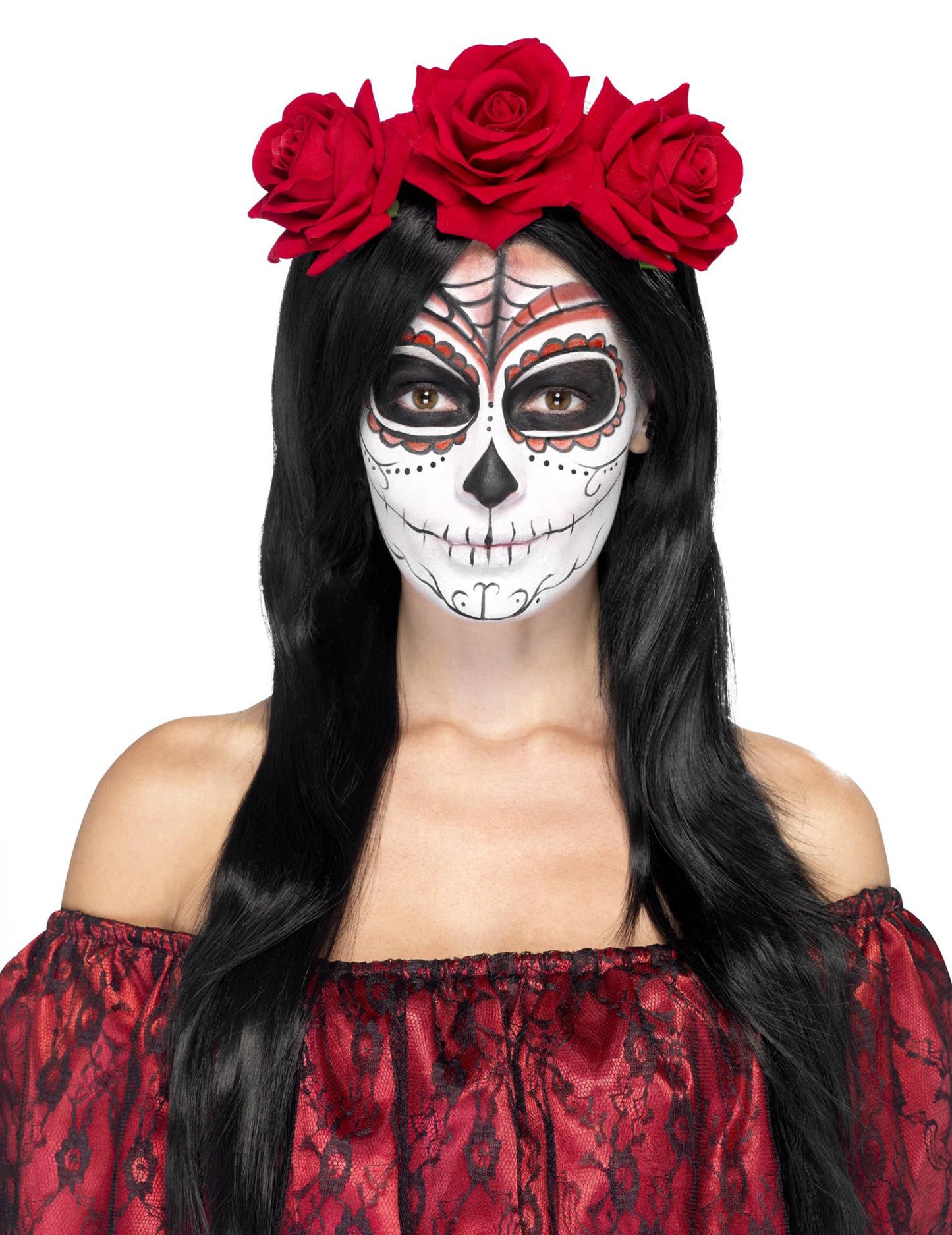 Felnőtt vörös rózsaszín fejpánt