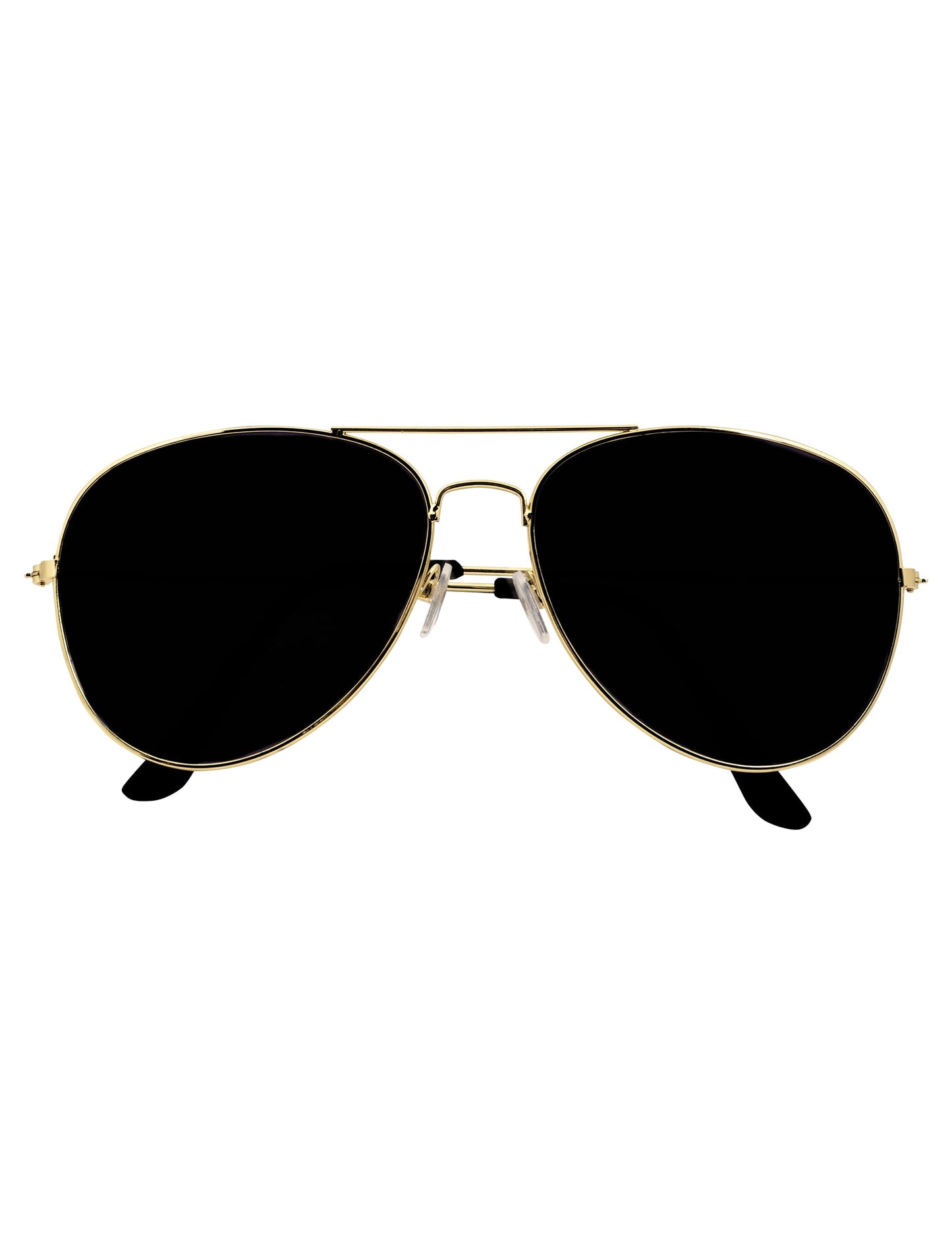 Lunettes de soleil type aviateur du set accessoires capitaine pour adulte