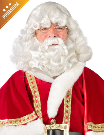 Luxus Lapland Mikulás Szakáll és Paróka Szett