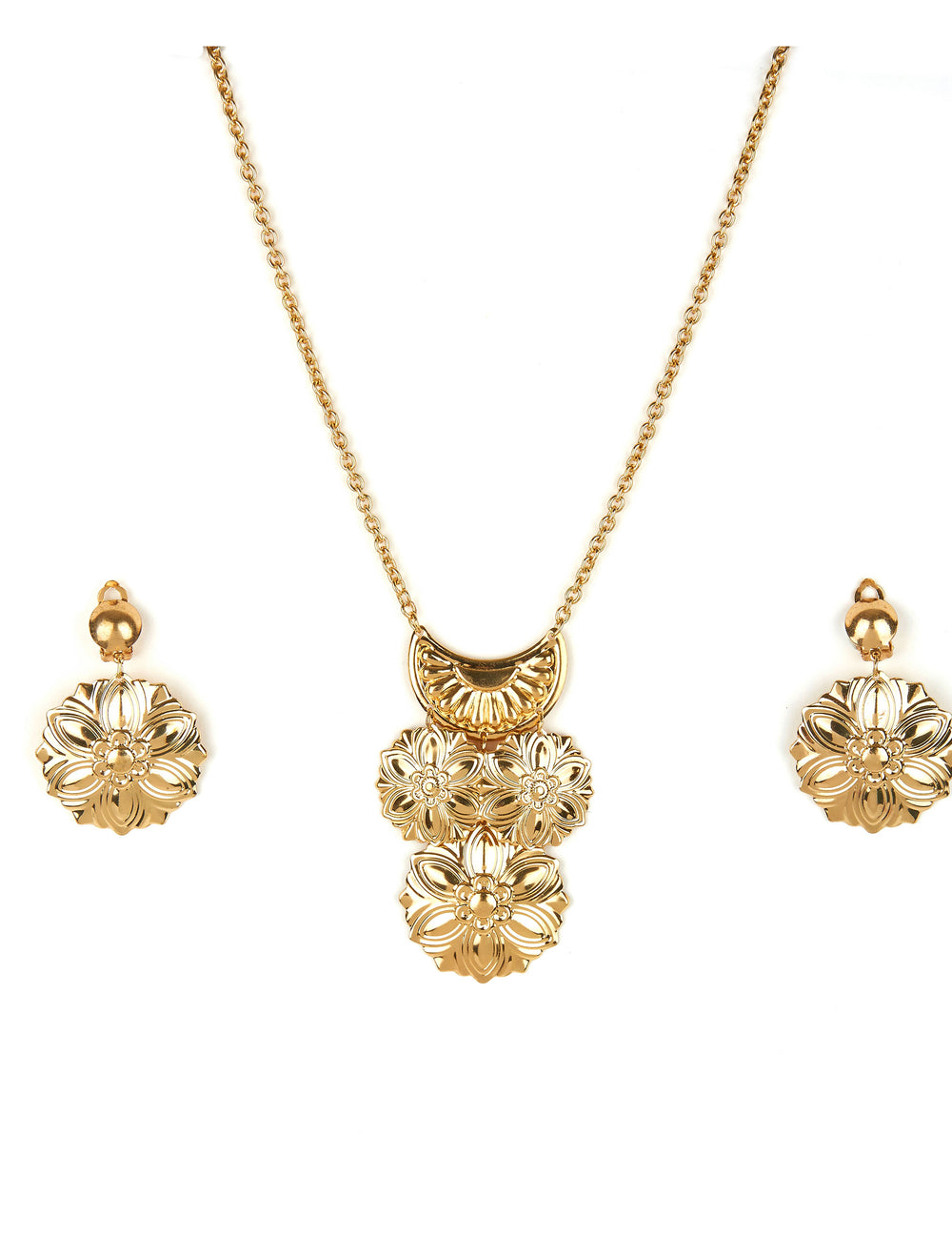 Set bijoux romaine pour adulte doré