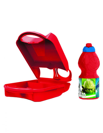 Set Gaster és műanyag doboz Csillagok háborúja 24 x 15 cm