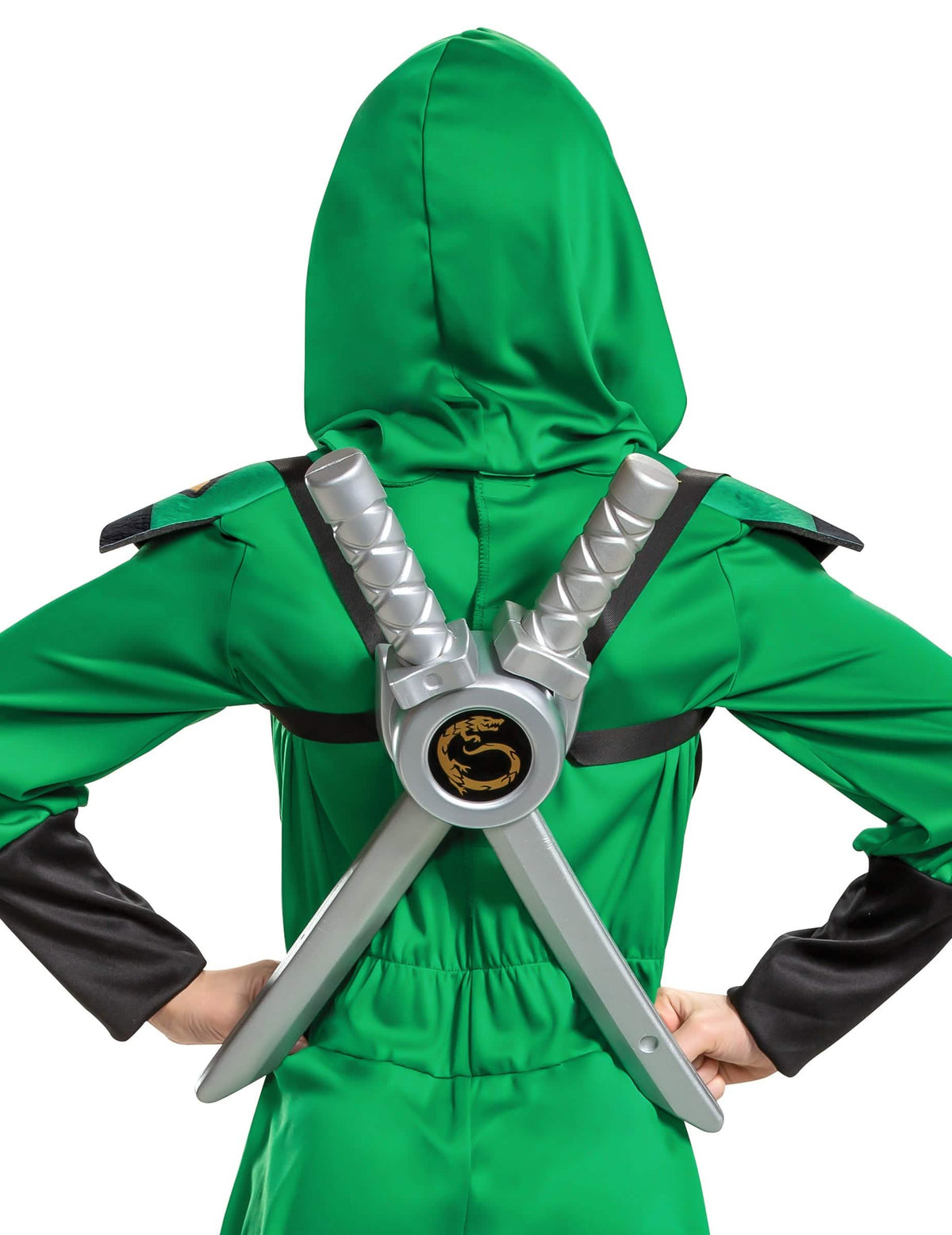Hátulnézet a Ninjago™ gyermek kardkészletről
