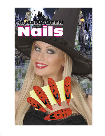 10 darabos tökös műköröm szett felnőtteknek 