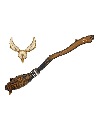 2 darabos Harry Potter™ fólia lufi szett Seprű és Aranycikesz