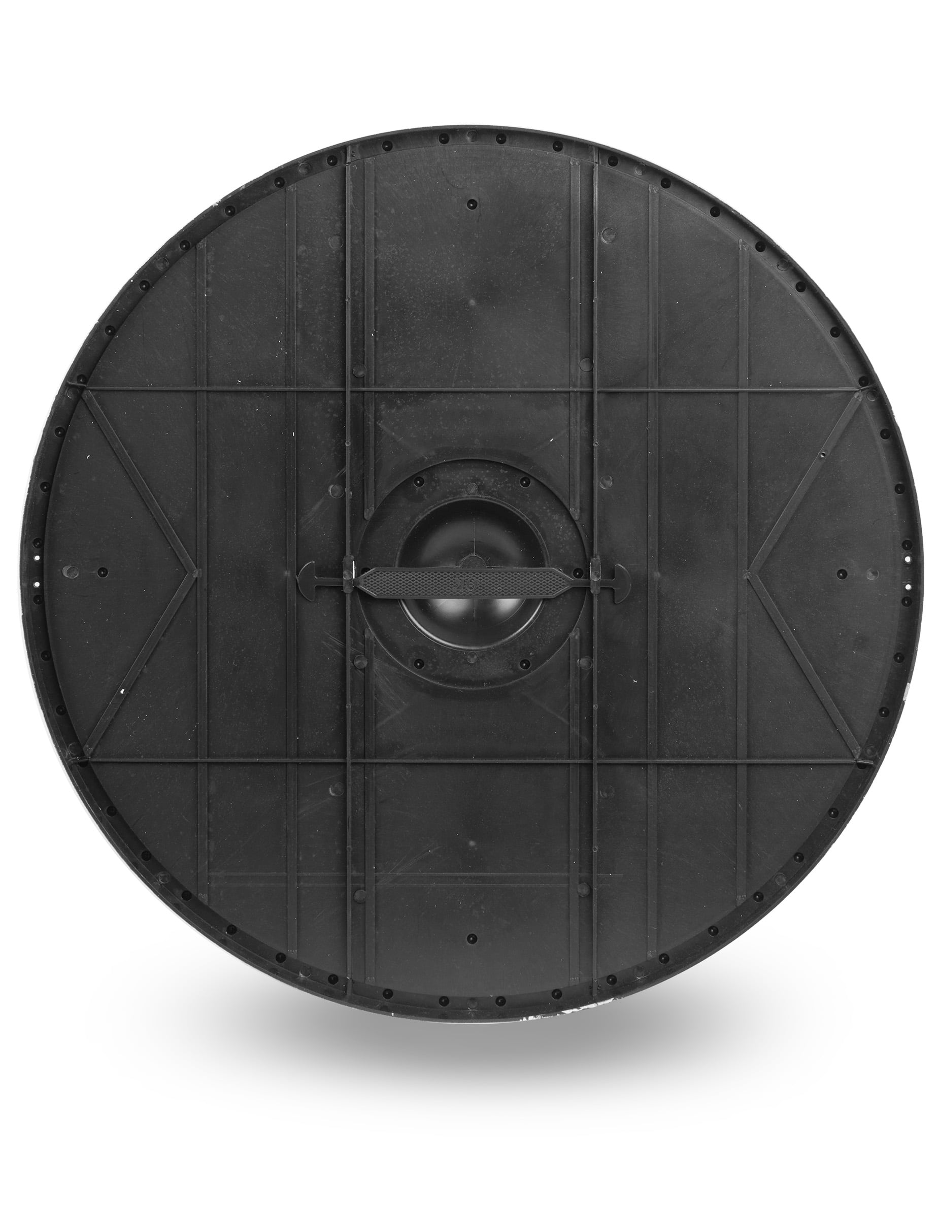 Vue de dos du bouclier du set viking pour enfant