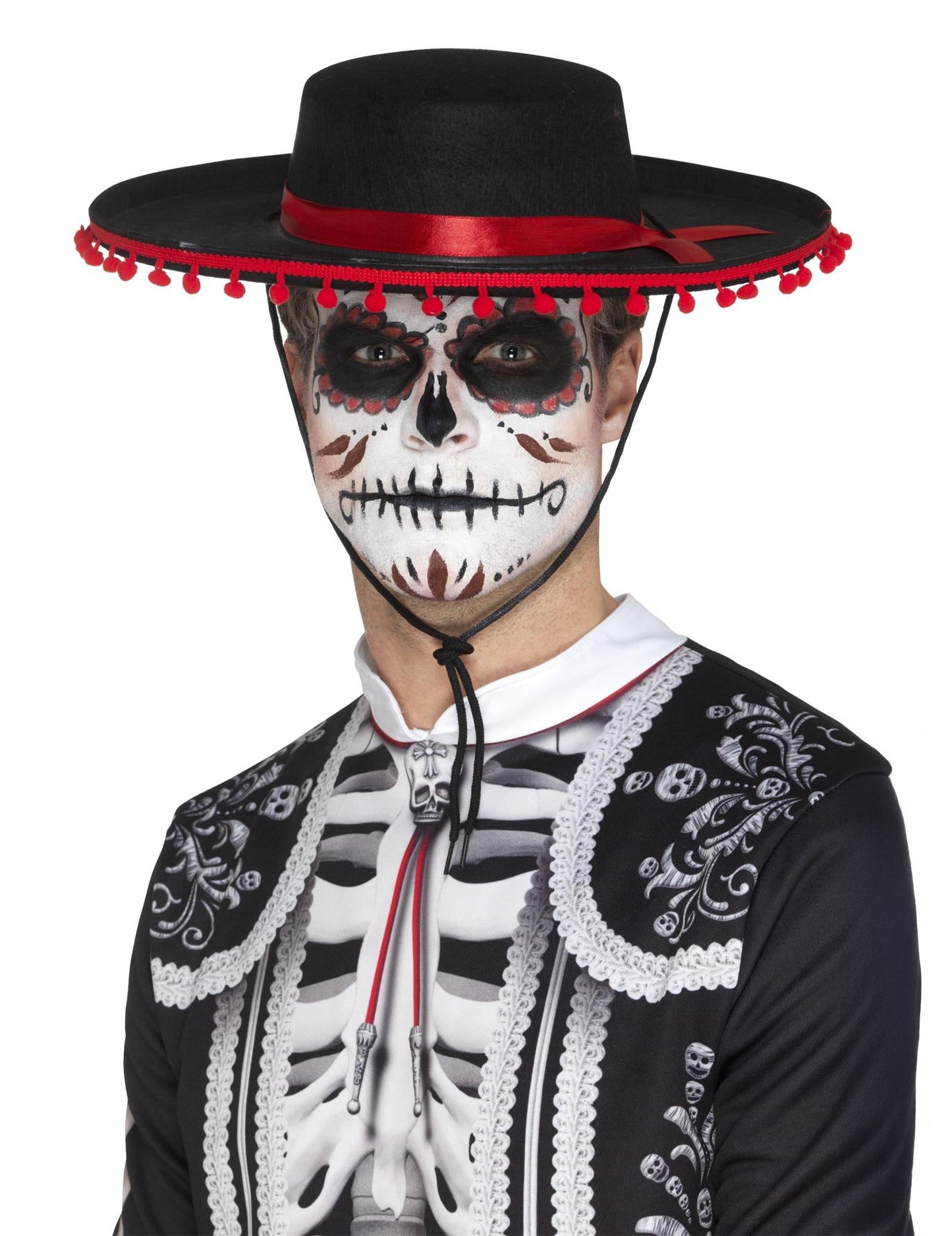 Sombrero dia de los muertos felnőtt