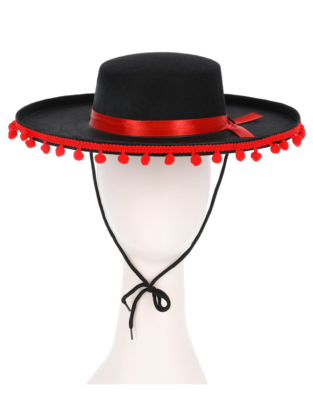 Vue de face du Sombrero Dia de los Muertos