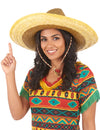Mexikói sombrero sárga felnőtt