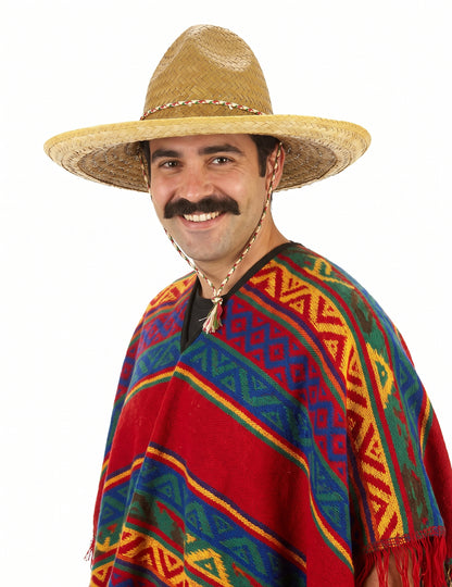 Mexikói sombrero sárga felnőtt