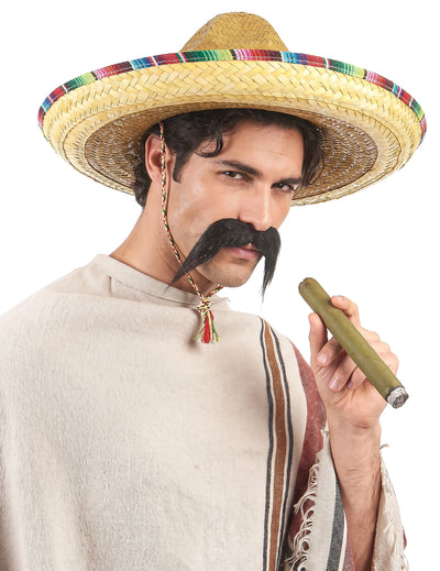 Mexikói sombrero sárga felnőtt