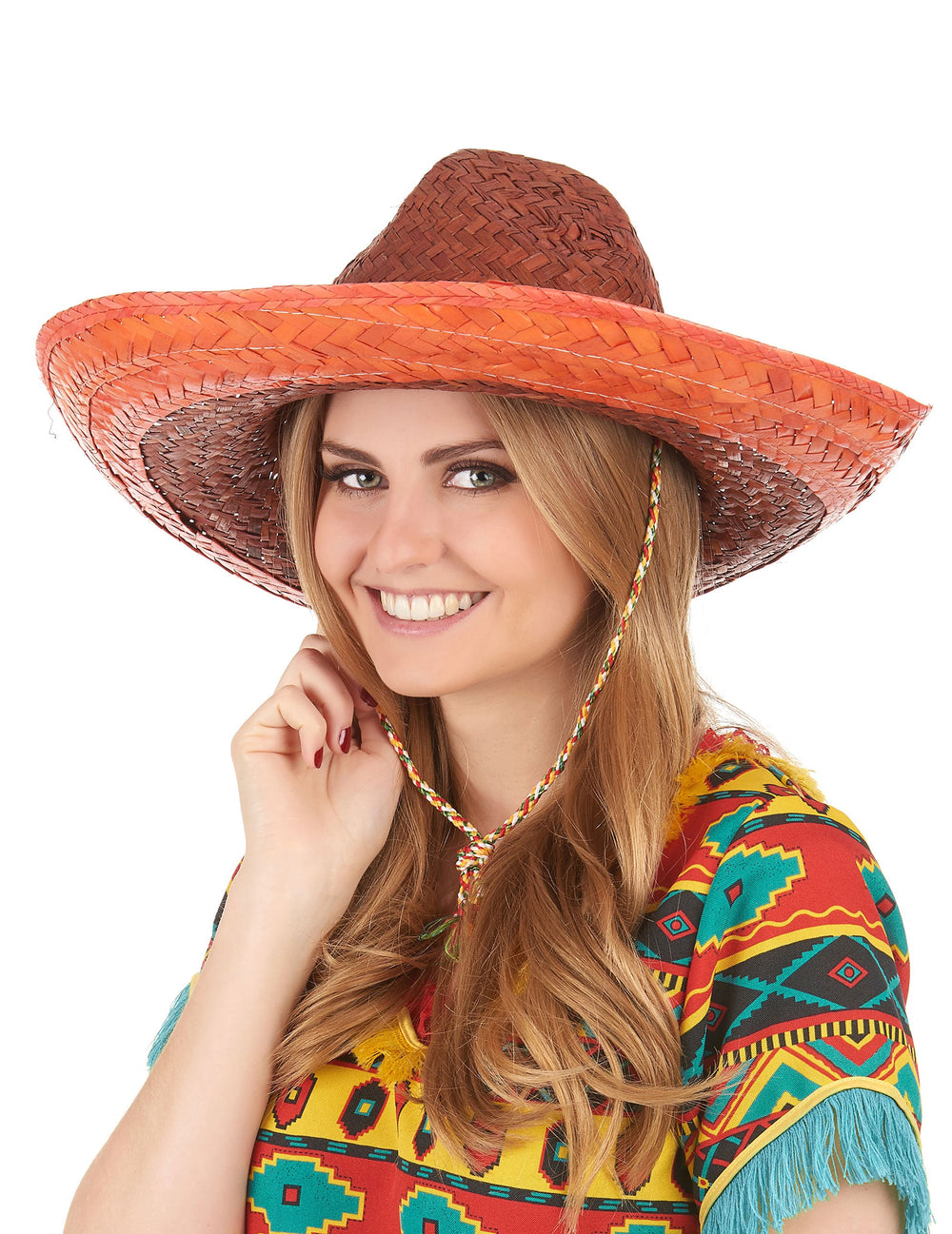 Gros plan du sombrero mexicain
