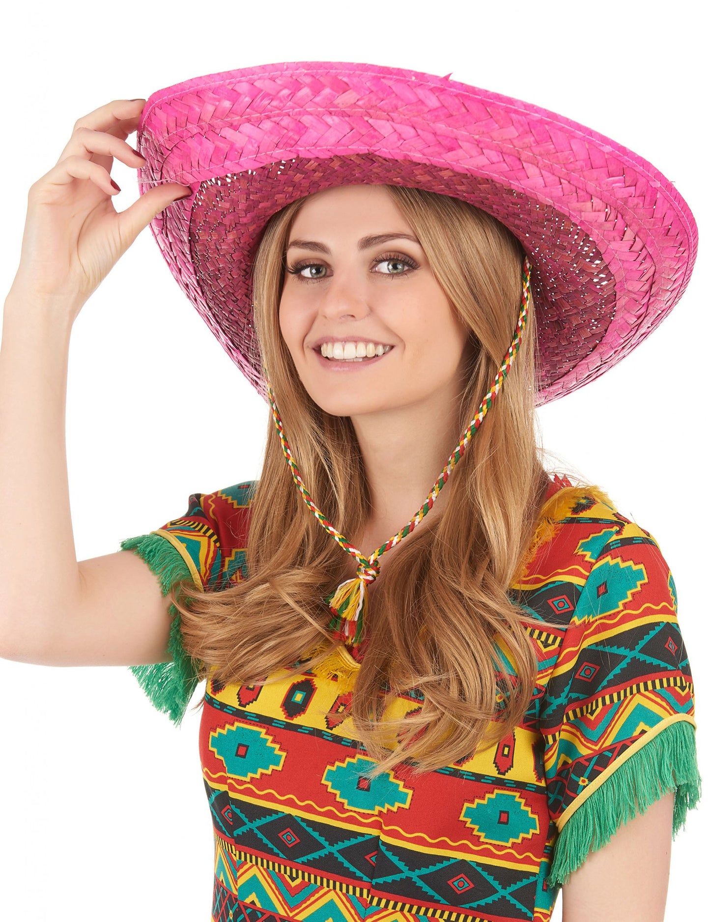 Felnőtt rózsaszín mexikói sombrero