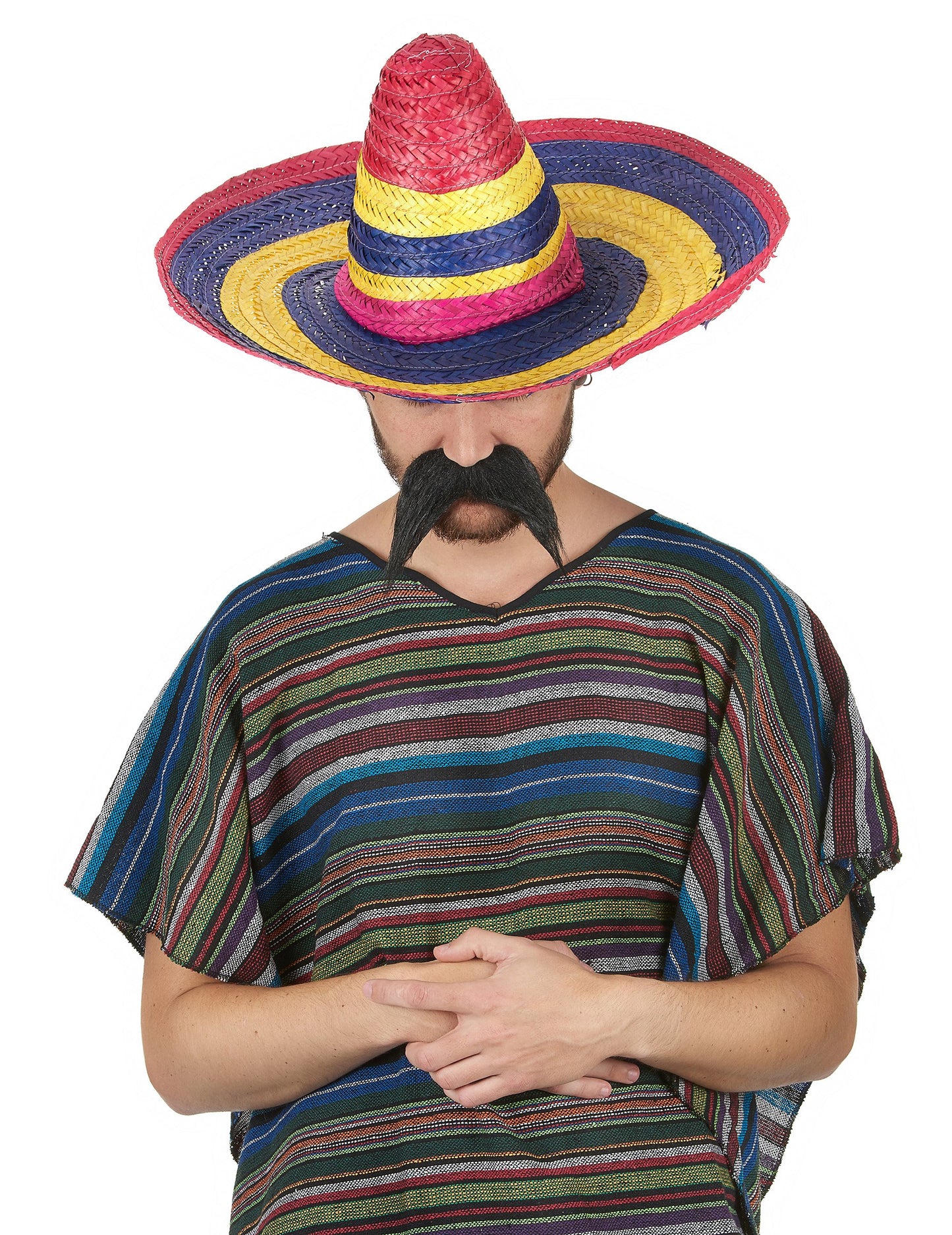 Felnőtt többszínű sombrero 50 cm