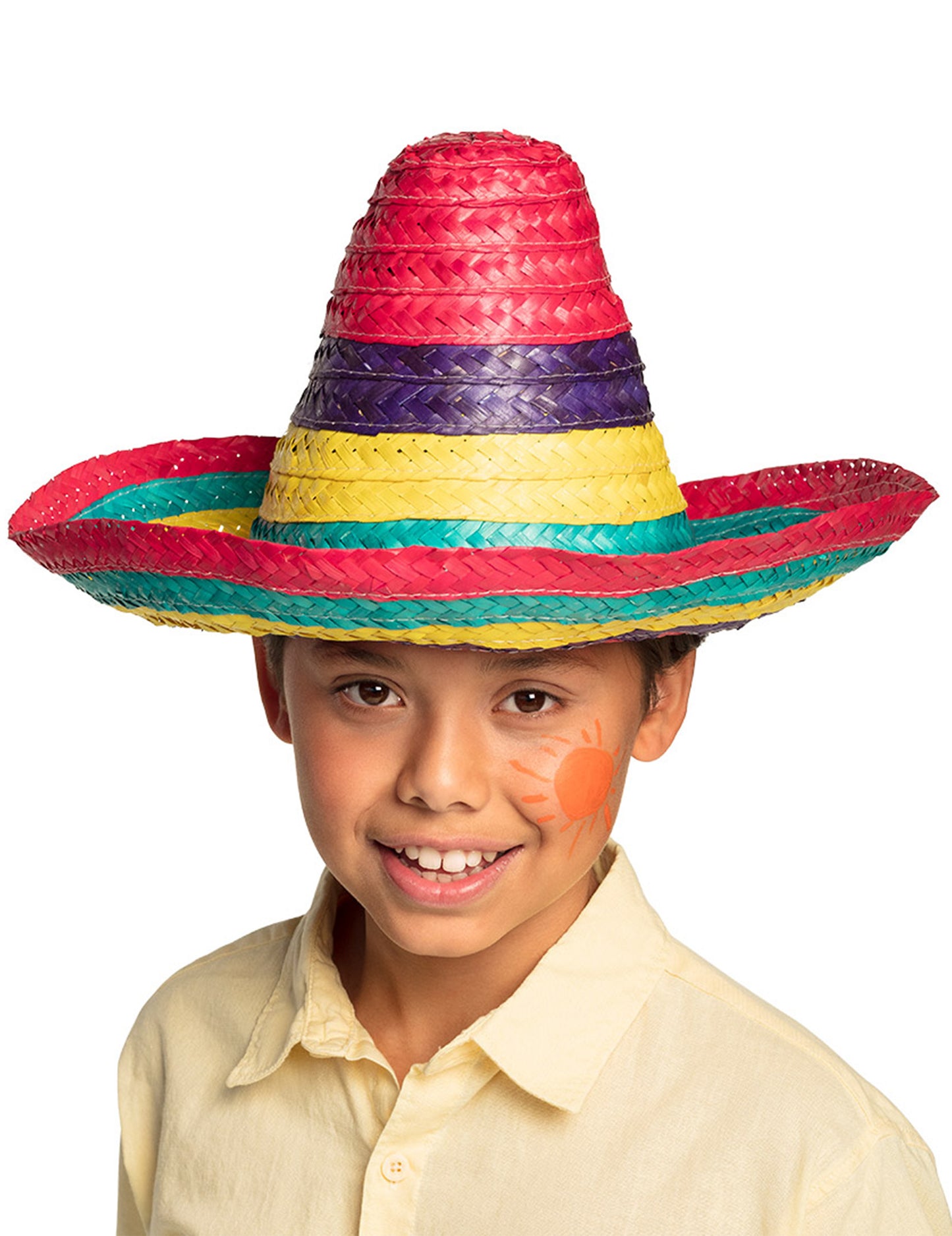 Gyerekek többszínű sombrero
