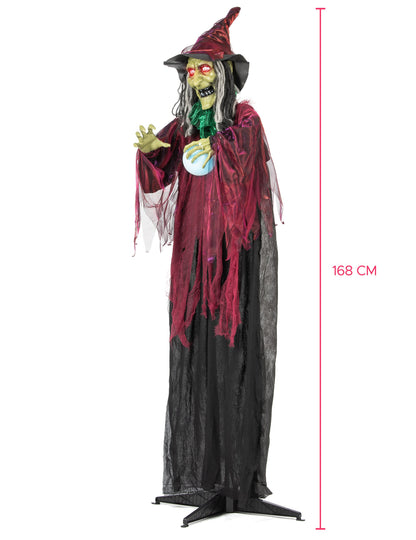Animált gonosz boszorkány - 168 cm