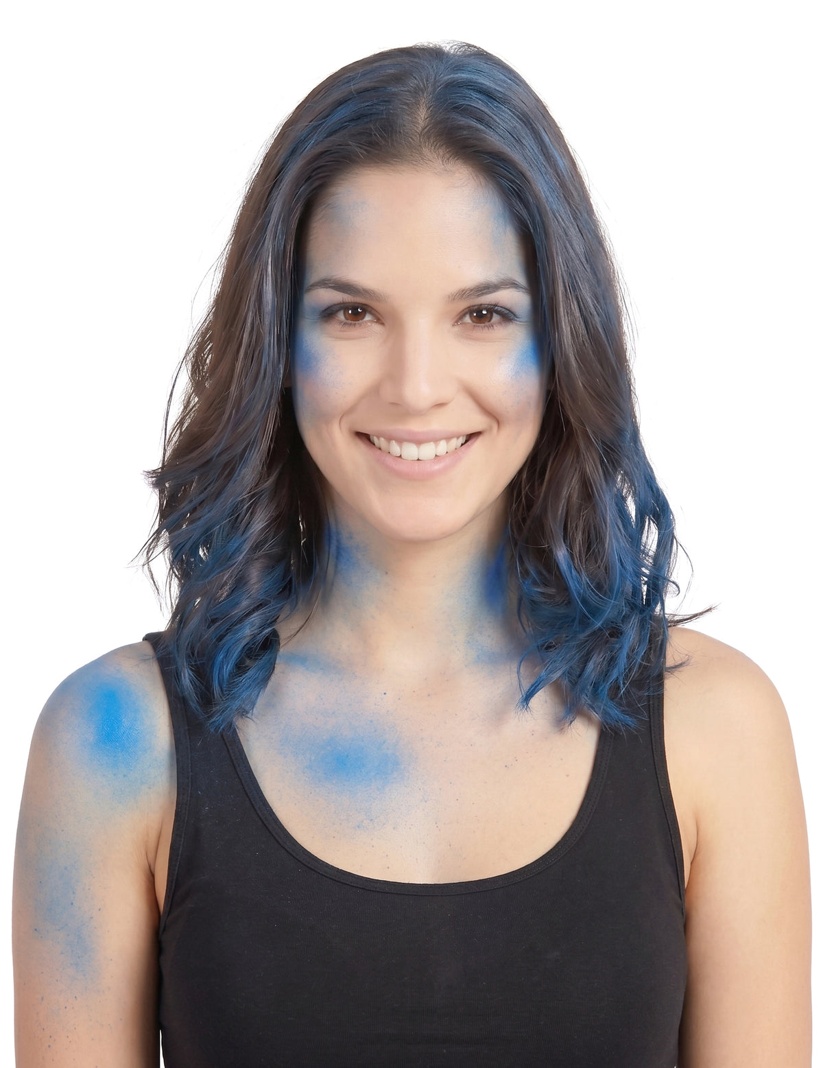Kék csillogó test spray 75 ml