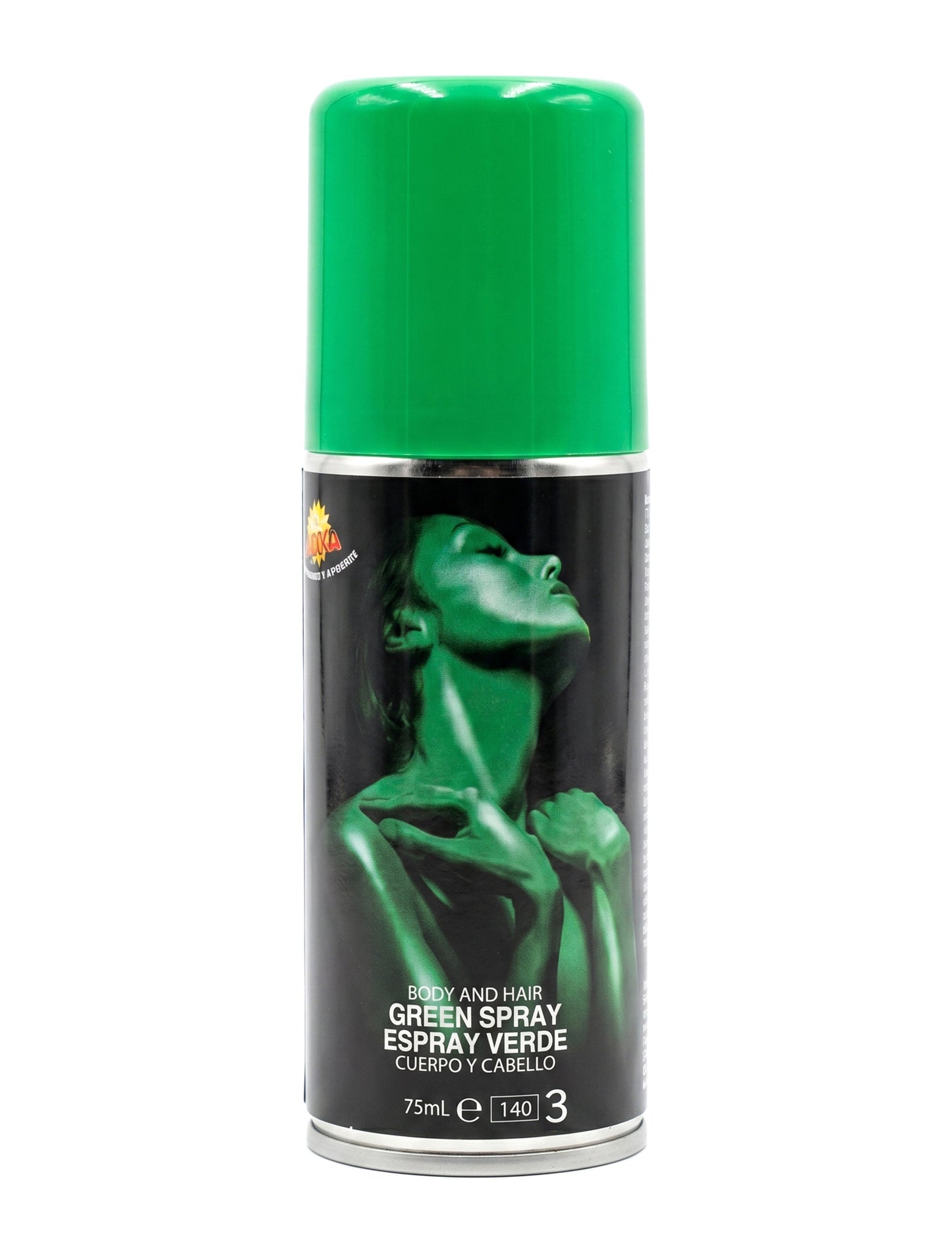 Csillogó test spray zöld 75 ml