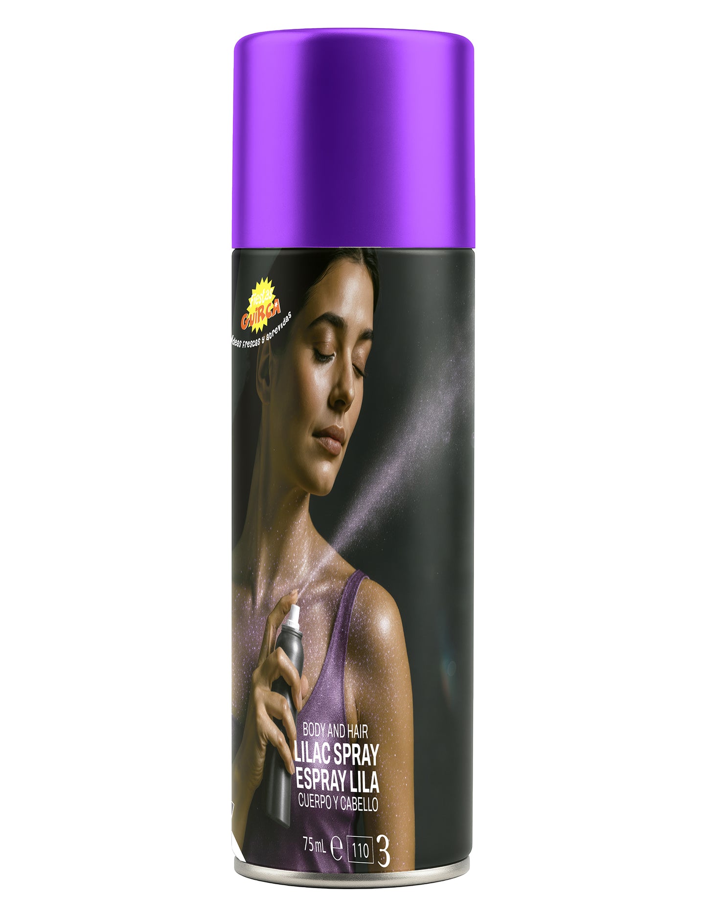 Lila test csillogó spray 75 ml