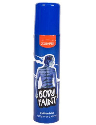 Kék és kék haj spray