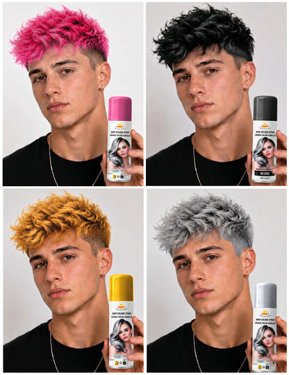 125 ml színes spray a színes hajhoz