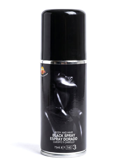 Fekete csillogó test spray 75 ml