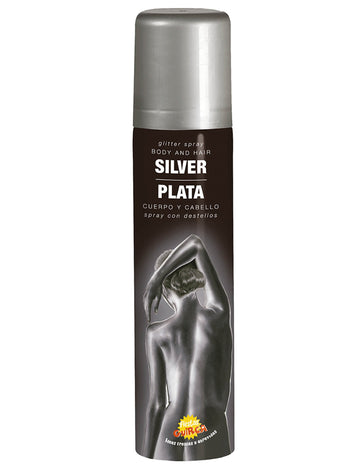 Ezüst csillogó test spray 75 ml