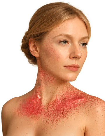 Piros test csillogó spray 75 ml