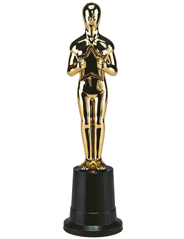 Statuette récompense cinéma pour adulte dorée