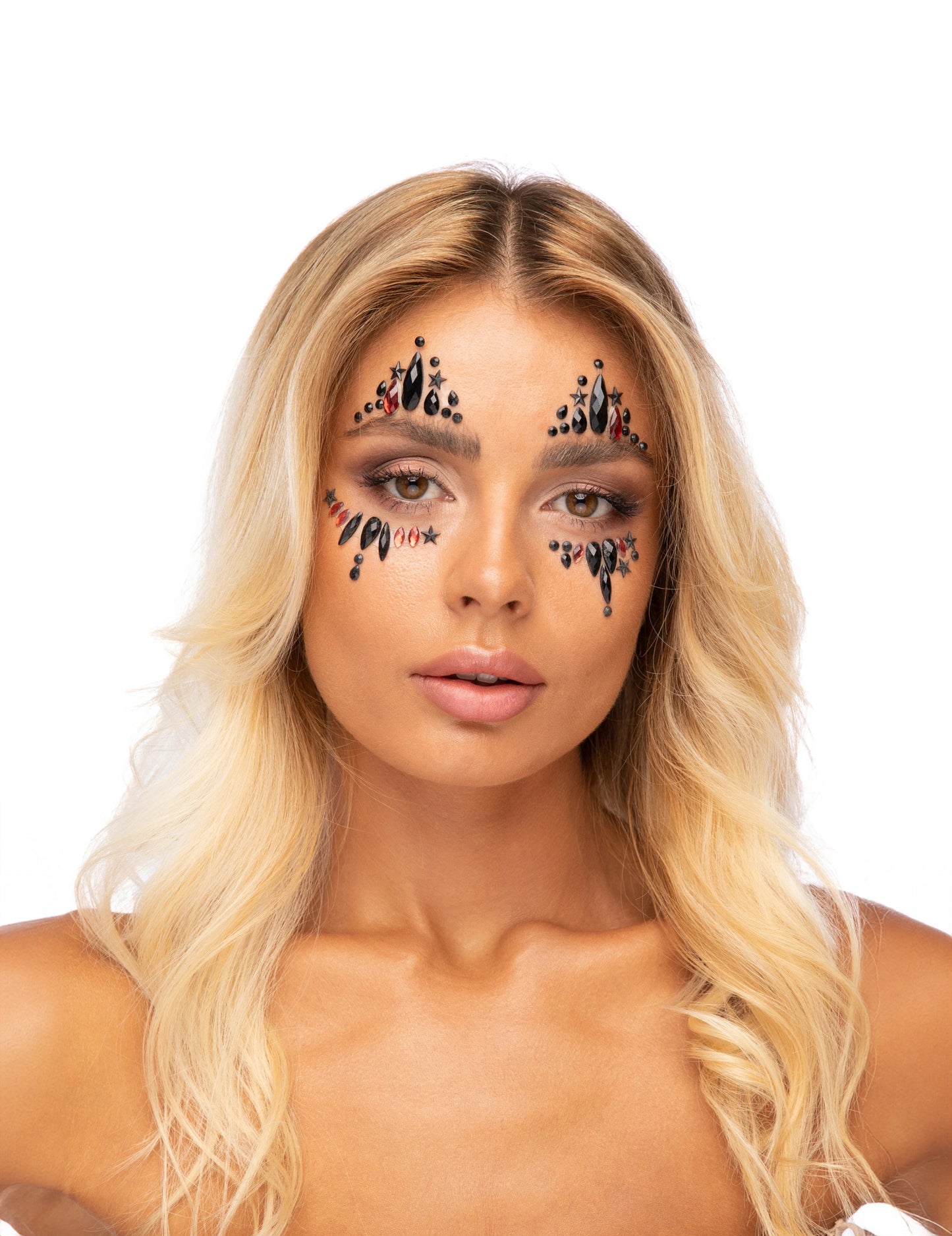 Ragasztó strasszok a gonosz Arlequine számára