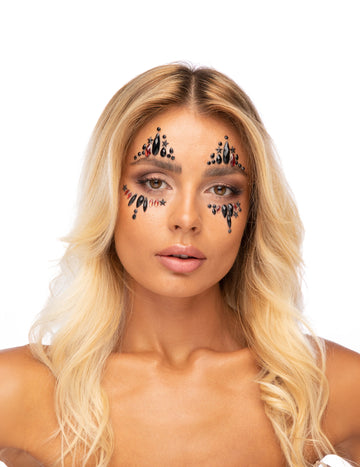 Ragasztó strasszok a gonosz Arlequine számára