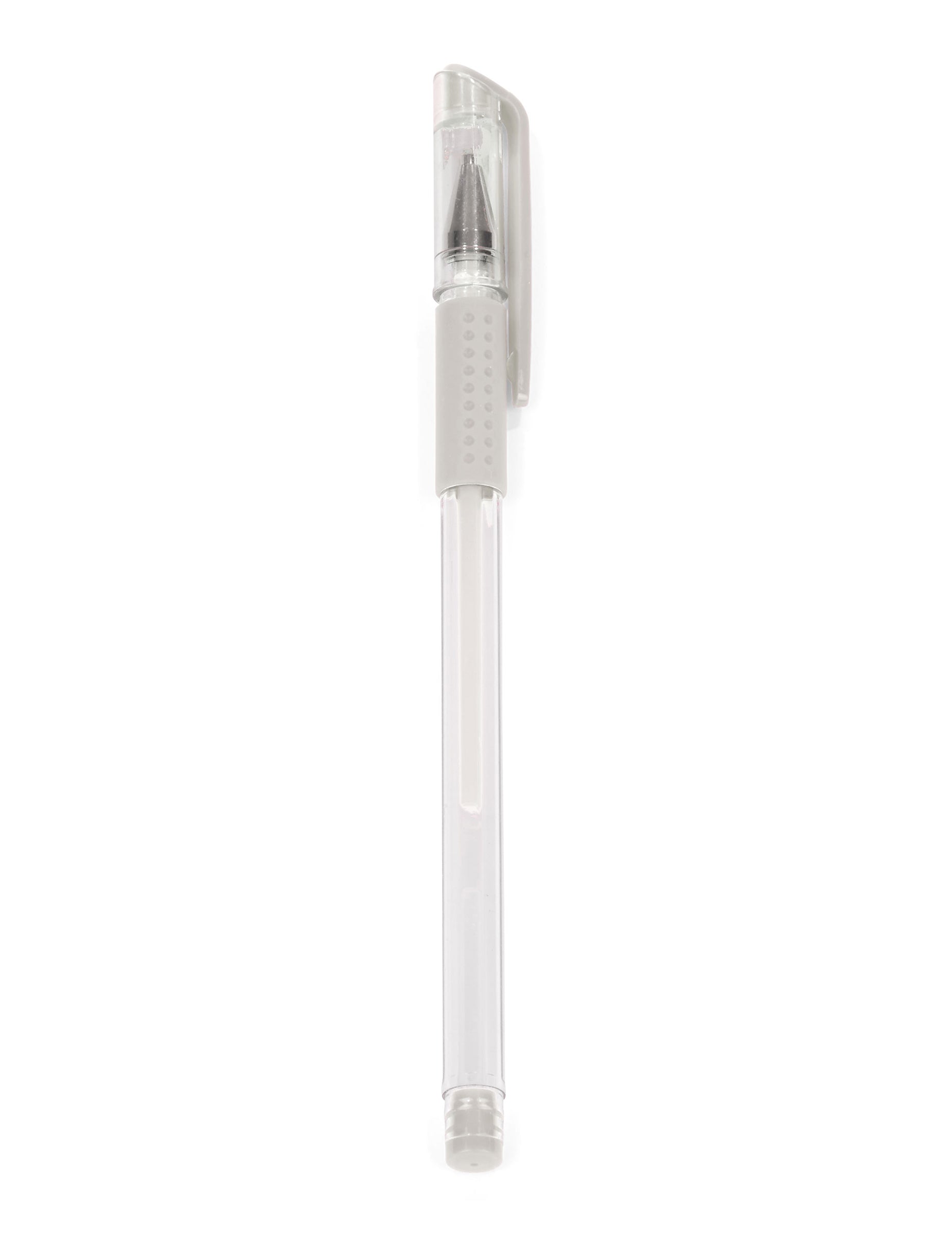 Stylo gel blanc à encre opaque blanc transparent