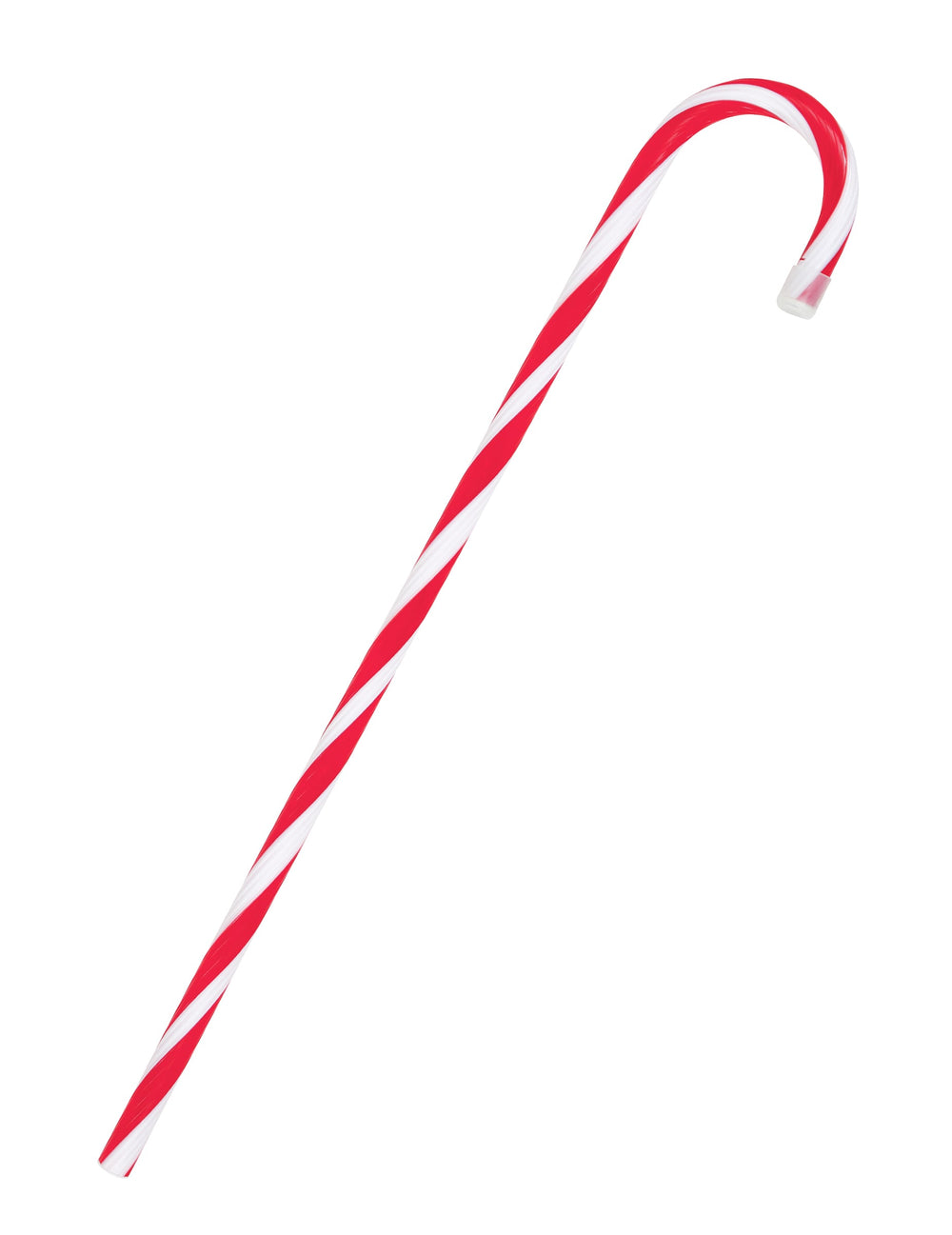 Vue de profil du sucre d'orge lumineux de Noël pour décoration