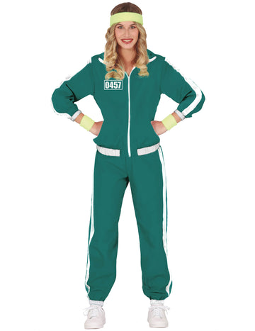 A résztvevő zöld pályája 457 nő