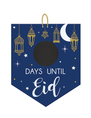 Eid visszaszámláló asztal 38 x 32 cm felakasztani