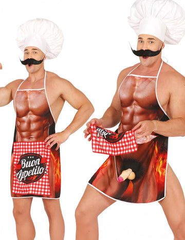 Csintalan felnőtt barbecue kötény