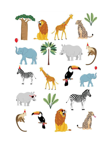 Savannah állati tetoválások