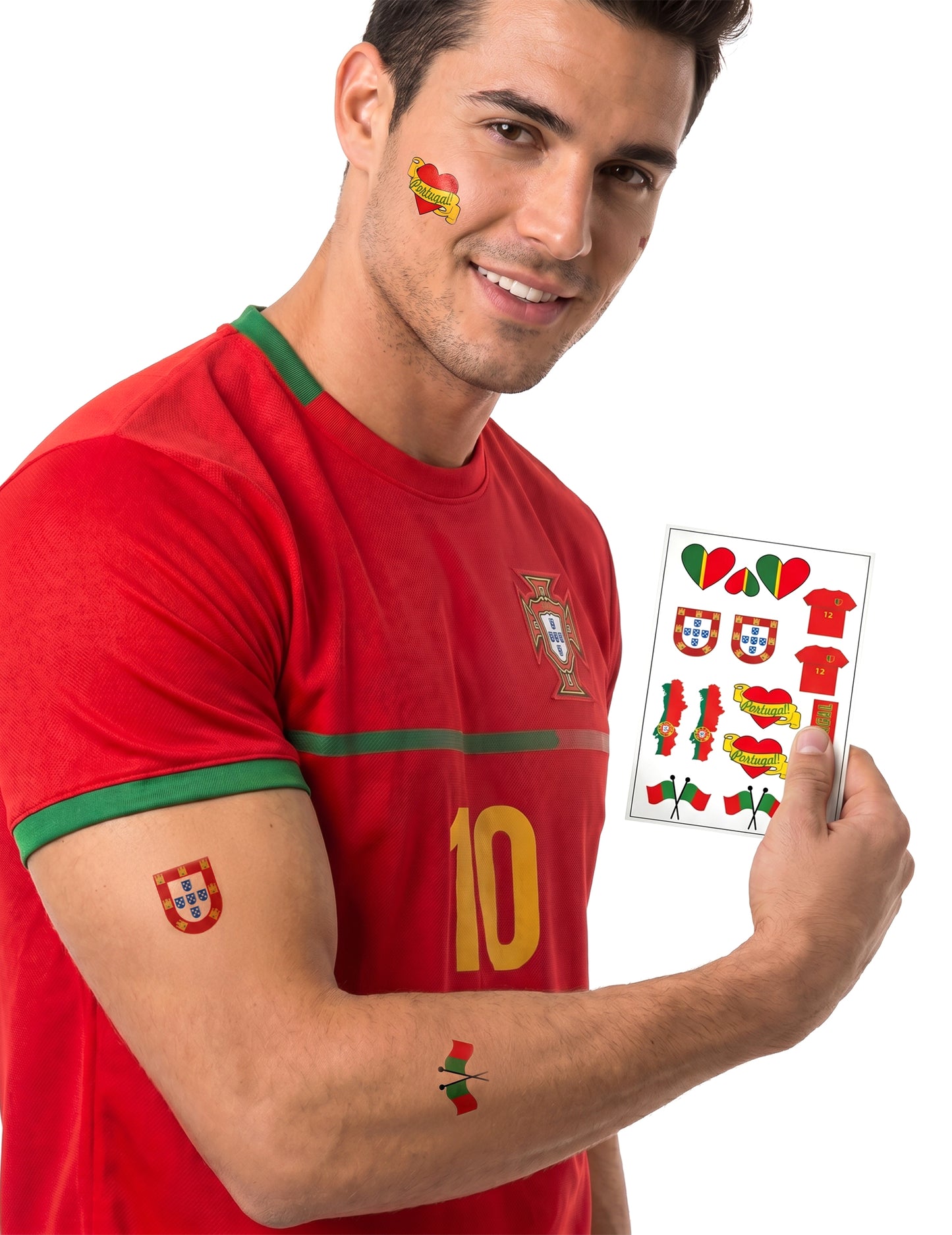 Ideiglenes tetoválások támogatása Portugália