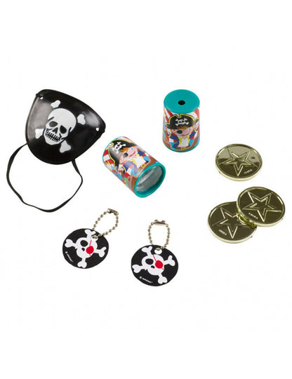 Sachets surprise anniversaire pirate - 6 personnes