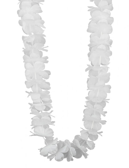 12 fehér hawaii nyaklánc