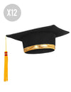 12 felnőtt diplomakalap