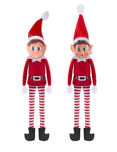 Elvie és Elfie karácsonyi tréfás manók duója