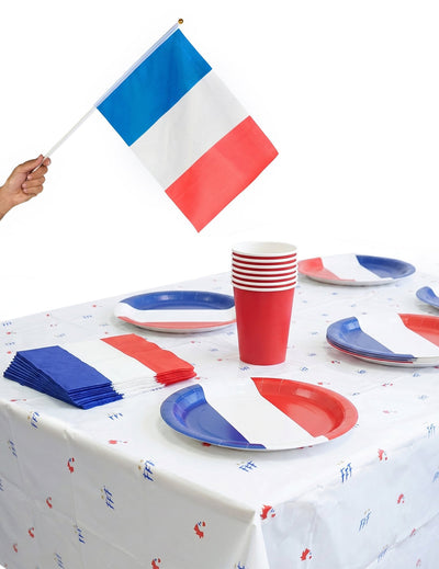Francia szurkoló asztaldísz szett
