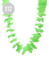 12 zöld hawaii nyaklánc felnőtteknek