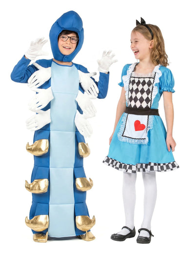 Alice és a hernyó páros jelmez gyerekeknek