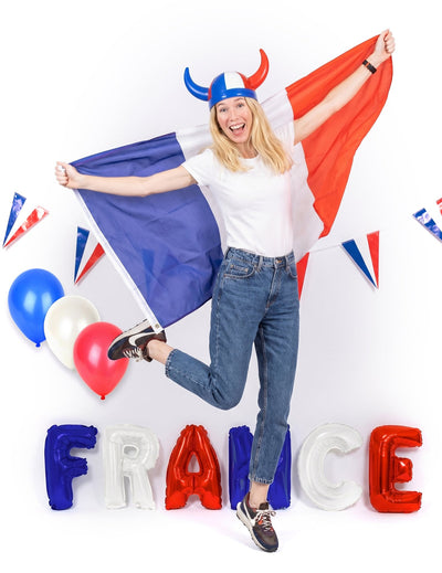 Dekoráció szett francia szurkolói szobahoz