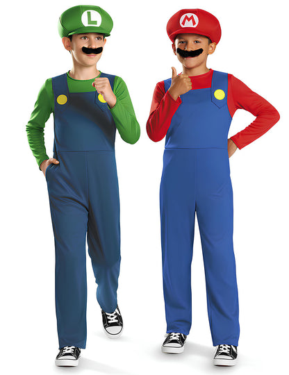 Mario és Luigi jelmezcsomag gyerekeknek