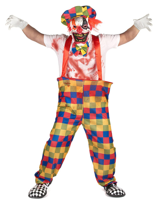 Pack déguisement clown terrifiant Halloween